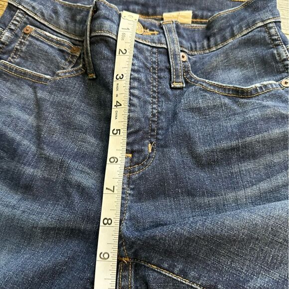 Madewell Size 25 Women's Dark Blue‎ Wash Denim Jeans - Picture 6 of 11